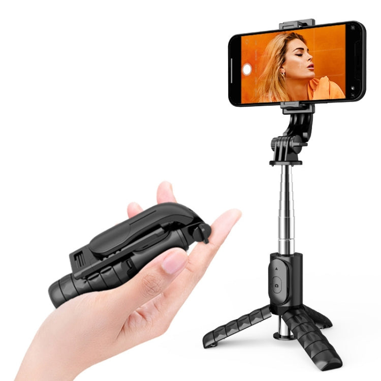Mini Selfie Stick Bluetooth con Luce Integrata 70-76cm