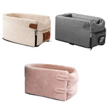 Cuscino per letto portatile per animali domestici con sedile di controllo centrale per auto, Oval + Beige, Square + Gray, Rubber + Pink, Yellow Bear+Handle, Yellow bear+Handle+Upper Cover, Gray+Handle, Gray+Handle+Upper Cover, Oval Beige+Summer Mat    ...