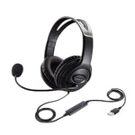 Cuffia cablata montata sulla testa con microfono, stile:, GAE-440 A, GAE-440 B, GAE-109