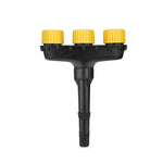 Ugello per irrigatore per irrigazione a più teste da giardinaggio DKSSQ, specifica:, 3 Head with 1 inch/1.2 inch Interface, 3 Head With 1.5 inch Interface, 4 Head With 1 inch/1.2 inch Interface, 4 Head With 1.5 inch Interface                           ...