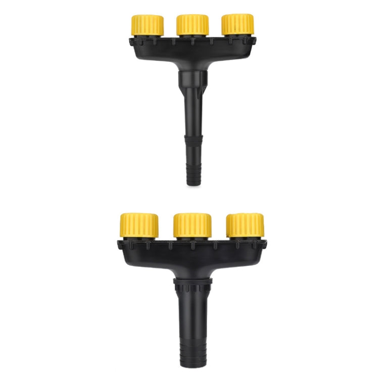 Ugello per irrigatore per irrigazione a più teste da giardinaggio DKSSQ, specifica:, 3 Head with 1 inch/1.2 inch Interface, 3 Head With 1.5 inch Interface, 4 Head With 1 inch/1.2 inch Interface, 4 Head With 1.5 inch Interface                           ...