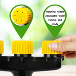 Ugello per irrigatore per irrigazione a più teste da giardinaggio DKSSQ, specifica:, 3 Head with 1 inch/1.2 inch Interface, 3 Head With 1.5 inch Interface, 4 Head With 1 inch/1.2 inch Interface, 4 Head With 1.5 inch Interface                           ...