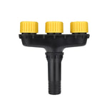 Ugello per irrigatore per irrigazione a più teste da giardinaggio DKSSQ, specifica:, 3 Head with 1 inch/1.2 inch Interface, 3 Head With 1.5 inch Interface, 4 Head With 1 inch/1.2 inch Interface, 4 Head With 1.5 inch Interface                           ...