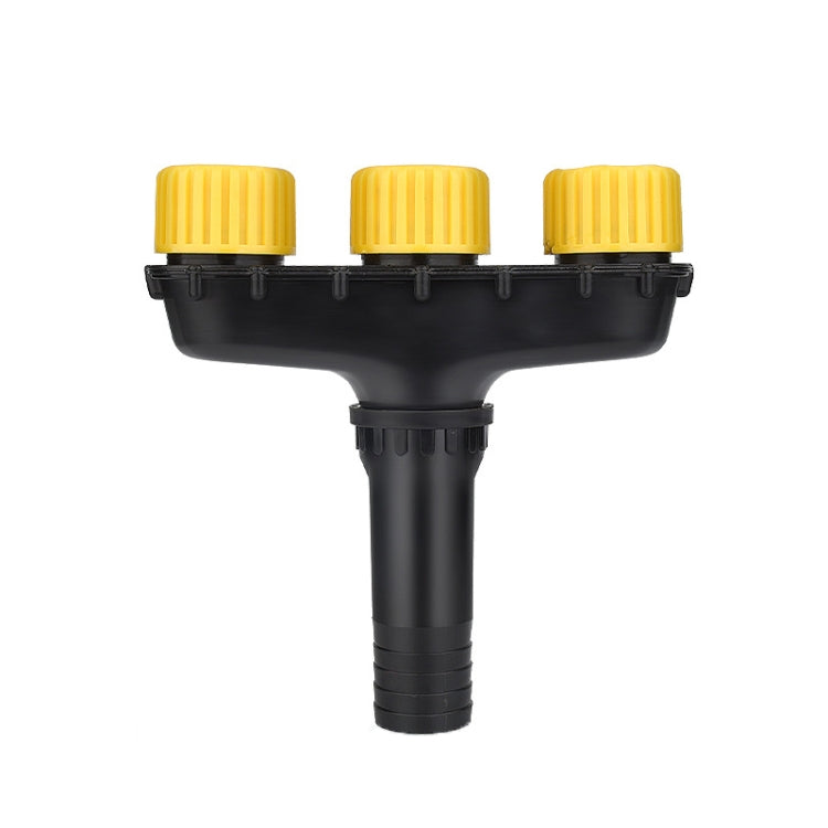 Ugello per irrigatore per irrigazione a più teste da giardinaggio DKSSQ, specifica:, 3 Head with 1 inch/1.2 inch Interface, 3 Head With 1.5 inch Interface, 4 Head With 1 inch/1.2 inch Interface, 4 Head With 1.5 inch Interface                           ...