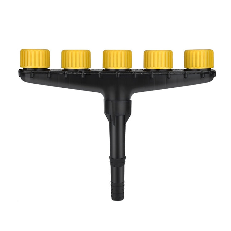 Ugello per irrigatore per irrigazione a più teste da giardinaggio DKSSQ, specifica:, 3 Head with 1 inch/1.2 inch Interface, 3 Head With 1.5 inch Interface, 4 Head With 1 inch/1.2 inch Interface, 4 Head With 1.5 inch Interface                           ...
