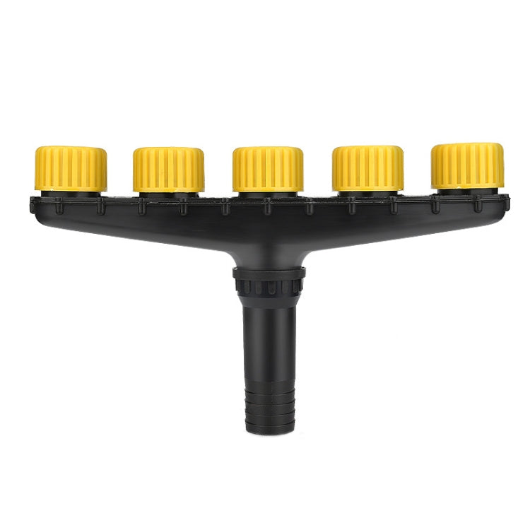 Ugello per irrigatore per irrigazione a più teste da giardinaggio DKSSQ, specifica:, 3 Head with 1 inch/1.2 inch Interface, 3 Head With 1.5 inch Interface, 4 Head With 1 inch/1.2 inch Interface, 4 Head With 1.5 inch Interface                           ...