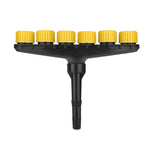 Ugello per irrigatore per irrigazione a più teste da giardinaggio DKSSQ, specifica:, 3 Head with 1 inch/1.2 inch Interface, 3 Head With 1.5 inch Interface, 4 Head With 1 inch/1.2 inch Interface, 4 Head With 1.5 inch Interface                           ...