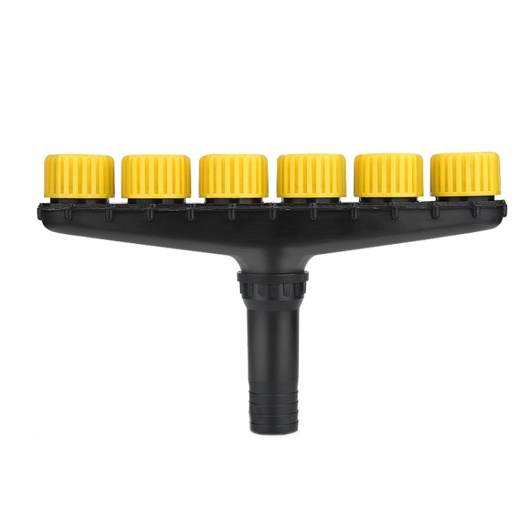 Ugello per irrigatore per irrigazione a più teste da giardinaggio DKSSQ, specifica:, 3 Head with 1 inch/1.2 inch Interface, 3 Head With 1.5 inch Interface, 4 Head With 1 inch/1.2 inch Interface, 4 Head With 1.5 inch Interface                           ...