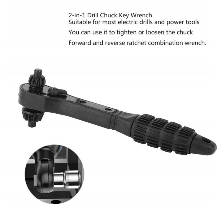 2 in 1 chiave a chiave per mandrino temprato, 2 In 1 Wrench
