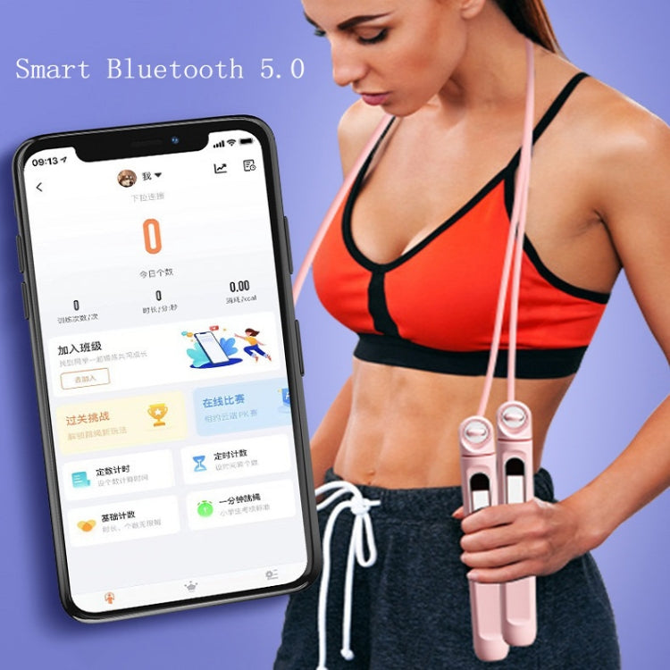 Smart Corded / Cordless APP Bluetooth a doppio uso Conteggio della corda per saltare