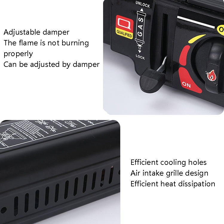 Fornello a gas portatile da esterno YANCHUAN, stile:, Single-use, Dual-use