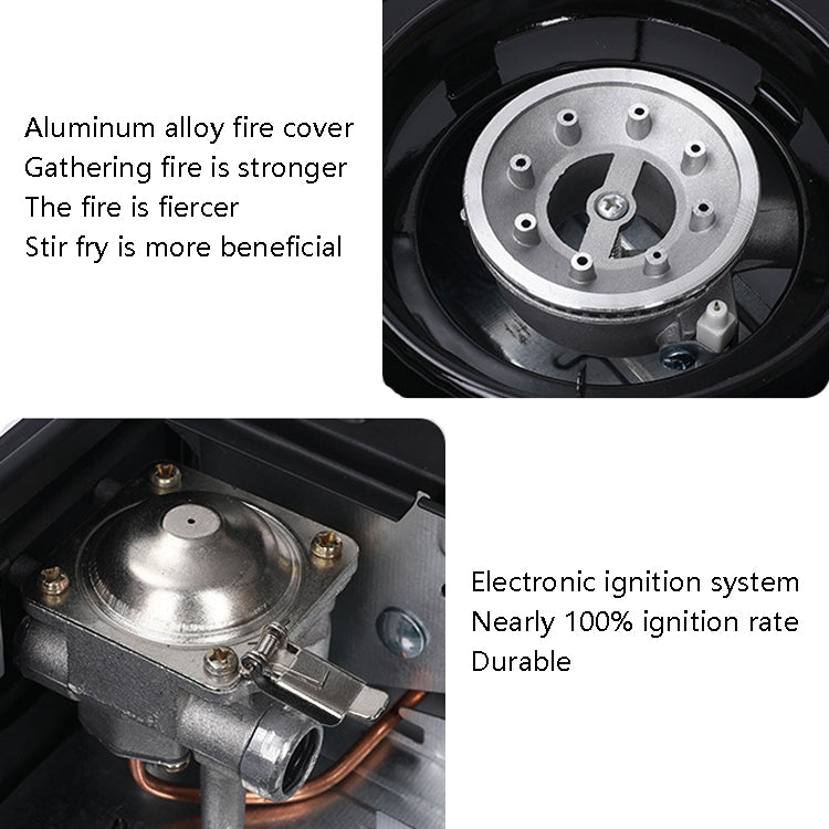 Fornello a gas portatile da esterno YANCHUAN, stile:, Single-use, Dual-use