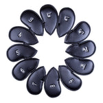 Copri cappello per canna da golf 12 in 1, Black Litchi, Red Tabby, Purple Tabby, White Small Crossgrain