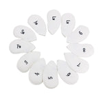 Copri cappello per canna da golf 12 in 1, Black Litchi, Red Tabby, Purple Tabby, White Small Crossgrain