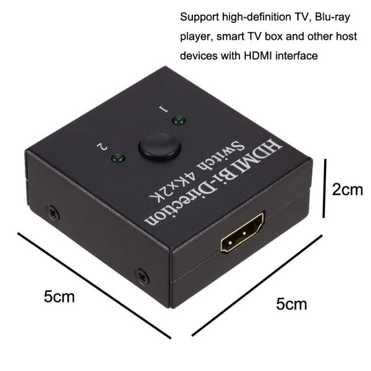 ZHQ010 Switch HDMI bidirezionale intelligente da 2 a 1 uscita, ZHQ010