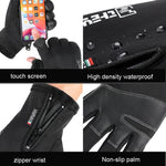 Sport all'aria aperta Equitazione Guanti caldi Touch Screen Guanti da pesca senza dita, M, L, XL, XXl