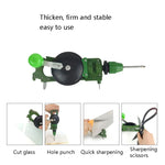 Perforatrice a mano in vetro temperamatite manuale per uso domestico, Hand-Operated Hole Puncher