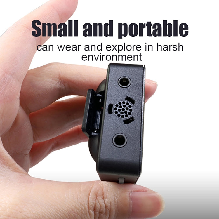 Mini microfono wireless con collare per interviste