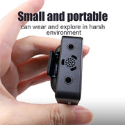 Mini microfono wireless con collare per interviste