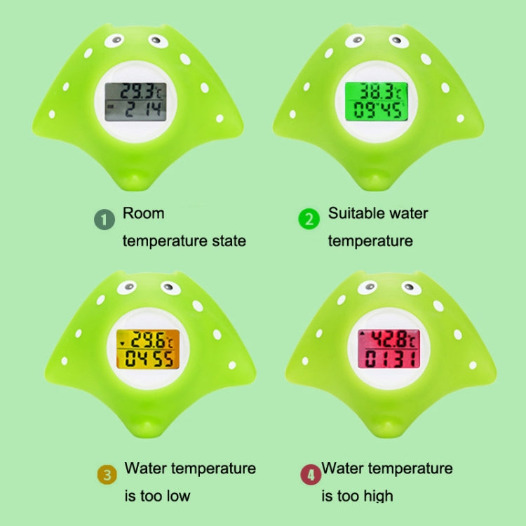 MTY-818 Termometro elettronico per acqua per bambini con pesci diavolo dei cartoni animati, MTY-818