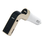 Lettore FM Bluetooth vivavoce per auto G7 MP3, G7 Gold, G7 Silver, G7 Black, G7 Pink, G7 Rose Gold