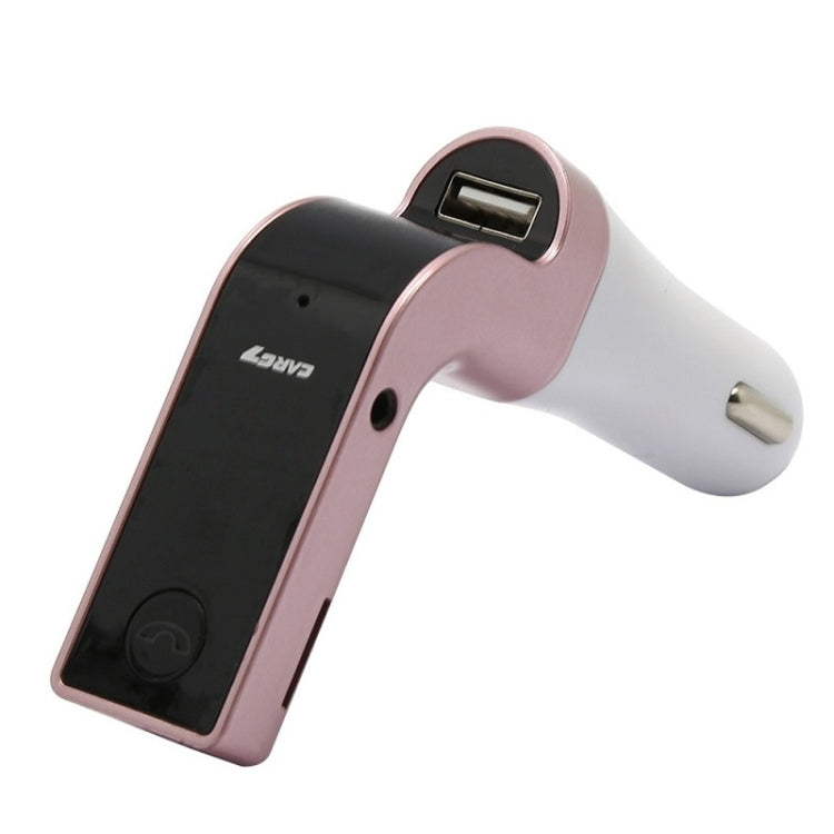 Lettore FM Bluetooth vivavoce per auto G7 MP3, G7 Gold, G7 Silver, G7 Black, G7 Pink, G7 Rose Gold