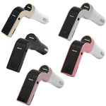 Lettore FM Bluetooth vivavoce per auto G7 MP3, G7 Gold, G7 Silver, G7 Black, G7 Pink, G7 Rose Gold