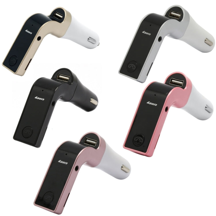 Lettore FM Bluetooth vivavoce per auto G7 MP3, G7 Gold, G7 Silver, G7 Black, G7 Pink, G7 Rose Gold