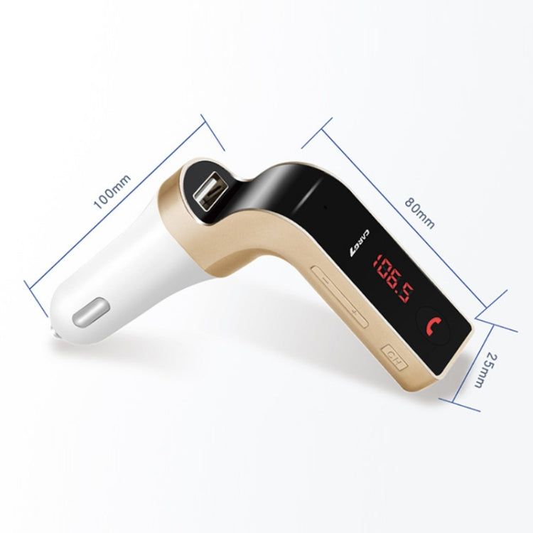 Lettore FM Bluetooth vivavoce per auto G7 MP3, G7 Gold, G7 Silver, G7 Black, G7 Pink, G7 Rose Gold