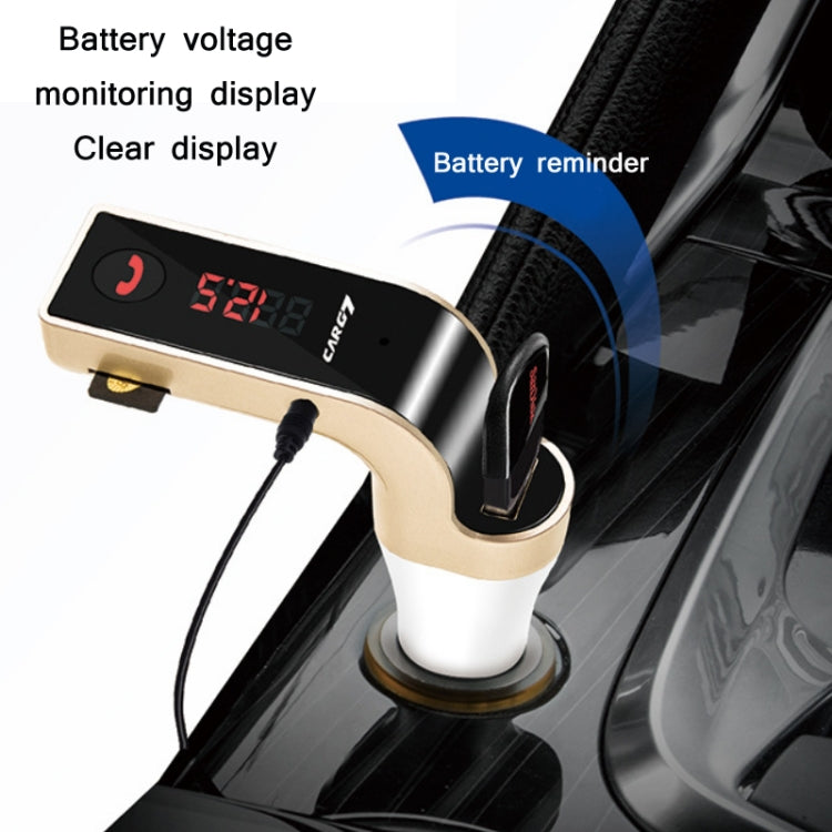 Lettore FM Bluetooth vivavoce per auto G7 MP3, G7 Gold, G7 Silver, G7 Black, G7 Pink, G7 Rose Gold