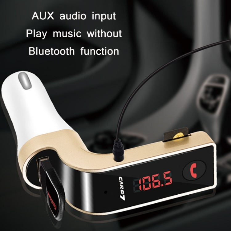 Lettore FM Bluetooth vivavoce per auto G7 MP3, G7 Gold, G7 Silver, G7 Black, G7 Pink, G7 Rose Gold