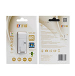 5 PC FB FB-360 Lettore di schede per computer USB 2 in 1, White, Black