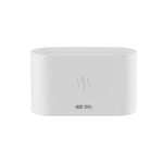 Umidificatore a luce notturna con diffusore di aromi a fiamma, Monochrome(White), Monochrome(Black)
