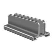 Supporto per telefono tablet per laptop in lega di alluminio, L400 Single Slot (Silver), L400 Single Slot (Gray), L401 Double Slot (Silver), L401 Double Slot (Gray), L402 Three Slots (Silver), L402 Three Slots (Gray)