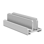 Supporto per telefono tablet per laptop in lega di alluminio, L400 Single Slot (Silver), L400 Single Slot (Gray), L401 Double Slot (Silver), L401 Double Slot (Gray), L402 Three Slots (Silver), L402 Three Slots (Gray)