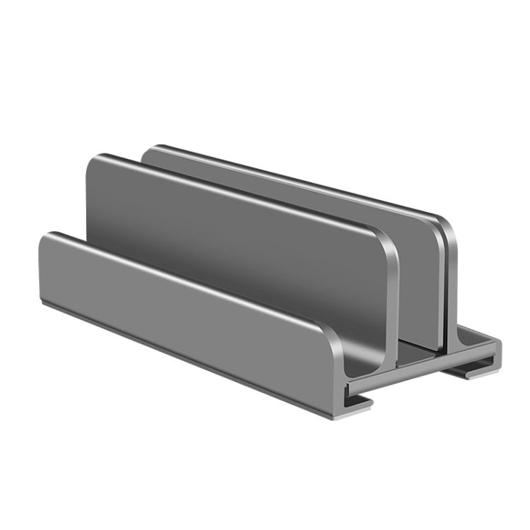 Supporto per telefono tablet per laptop in lega di alluminio, L400 Single Slot (Silver), L400 Single Slot (Gray), L401 Double Slot (Silver), L401 Double Slot (Gray), L402 Three Slots (Silver), L402 Three Slots (Gray)