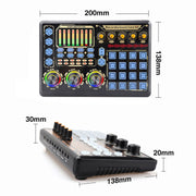 Scheda audio dell'attrezzatura per microfono dal vivo, GAX-X8