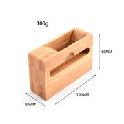 Altoparlante in bambù per smartphone - 2 PCS