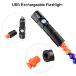 SN6SB-USB Stazione di saldatura a LED a sei griffe con lente d'ingrandimento e ventola, SN6SB-USB