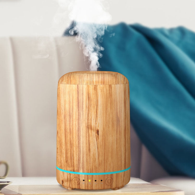 Purificatore d'aria USB per aromaterapia a grana di legno STB-105, Light Wooden Grain, Dark Wooden Grain
