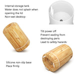 Purificatore d'aria USB per aromaterapia a grana di legno STB-105, Light Wooden Grain, Dark Wooden Grain