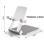 Supporto pieghevole universale in metallo per smartphone