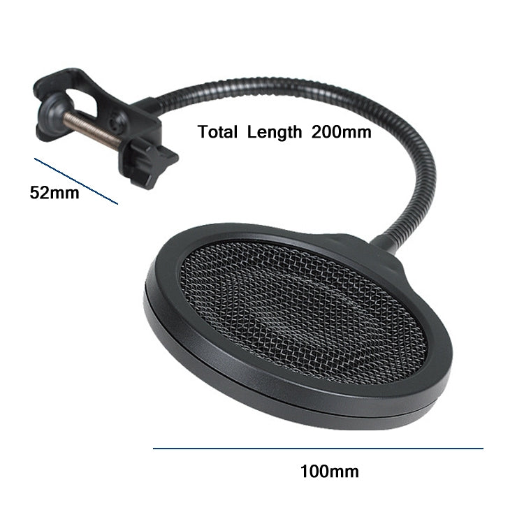 Microfono TEYUN PS-3 con riduzione rumore e antiscoppio