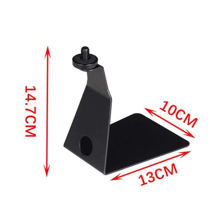 Supporto microfono in metallo triangolare a L TEYUN