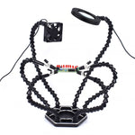 Stazione di saldatura per lente d'ingrandimento con lampada LED a sei ganasce con ventola, N-SS6LMF-BK9, N-SS6LF-BK9