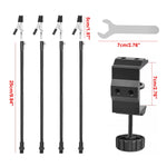 Stazione di saldatura per riparazione digitale PCB a quattro artigli, SN4B-BK9 Black, SN4B-SY2 Silver, SN4B Black Tube Silver Clip