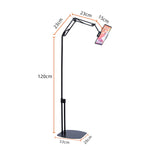 Supporto a sbalzo da pavimento per tablet e smartphone