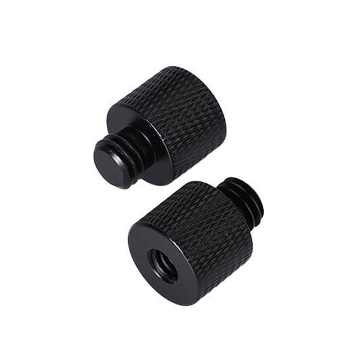 Adattatore a vite da 10 pezzi, 3/8 Female to 1/4 Male  Screw(Black), 3/8 Female to 1/4 Male  Screw(Blue), 3/8 Female to 1/4 Male  Screw(Red), 1/4 Female to 3/8 Male Screw (Black), 1/4 Female to 3/8 Male Screw (Blue), 1/4 Female to 3/8 Male Screw (Red)