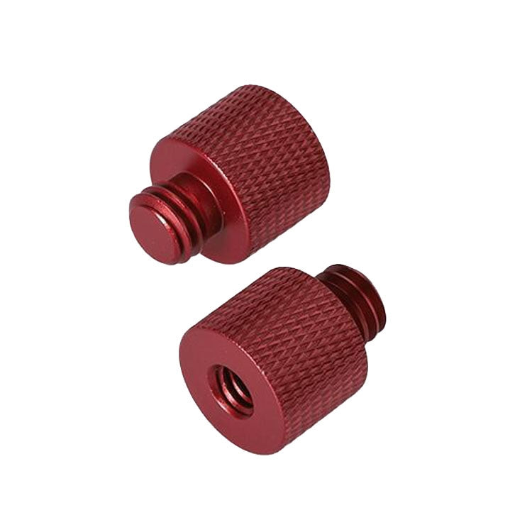 Adattatore a vite da 10 pezzi, 3/8 Female to 1/4 Male  Screw(Black), 3/8 Female to 1/4 Male  Screw(Blue), 3/8 Female to 1/4 Male  Screw(Red), 1/4 Female to 3/8 Male Screw (Black), 1/4 Female to 3/8 Male Screw (Blue), 1/4 Female to 3/8 Male Screw (Red)