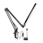 Lampada da scrivania LED telescopica pieghevole USB